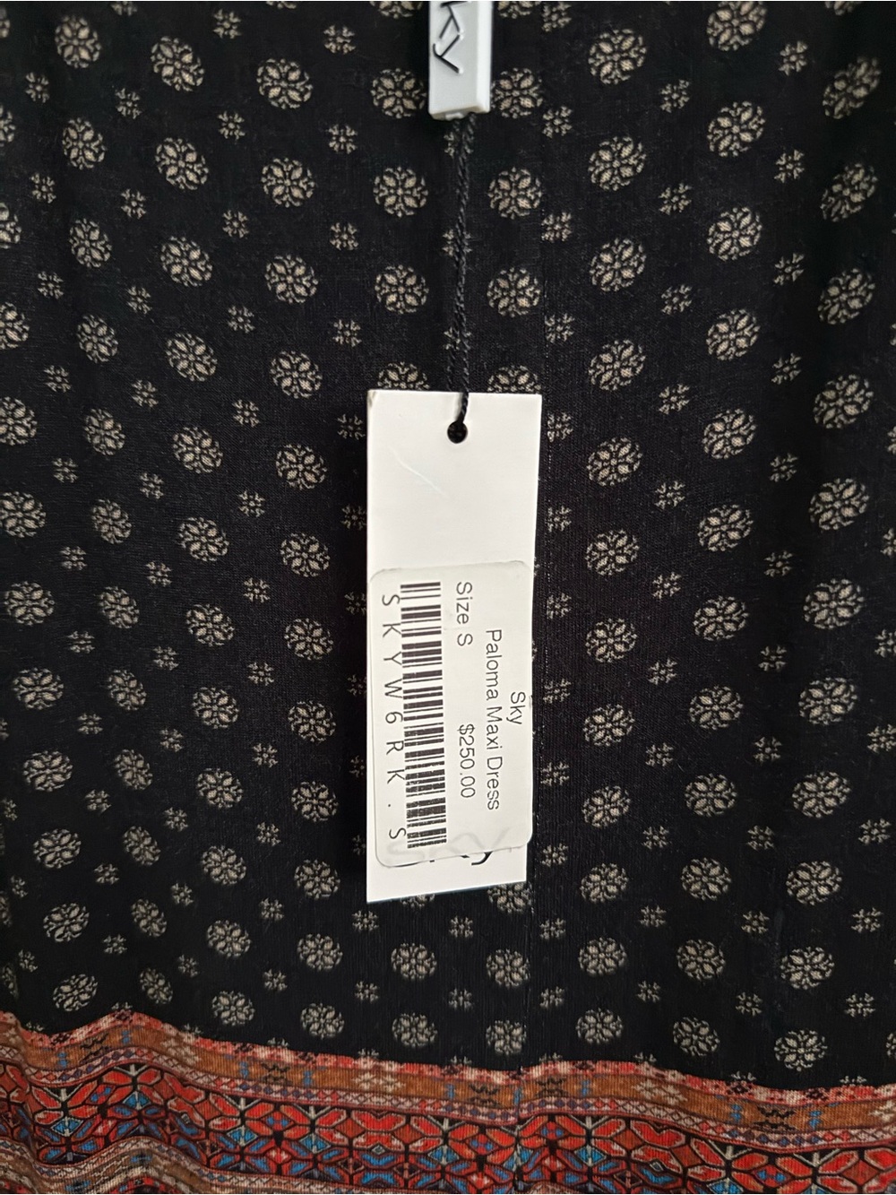 Sky Halter Maxi Dress - Picture 4 of 4